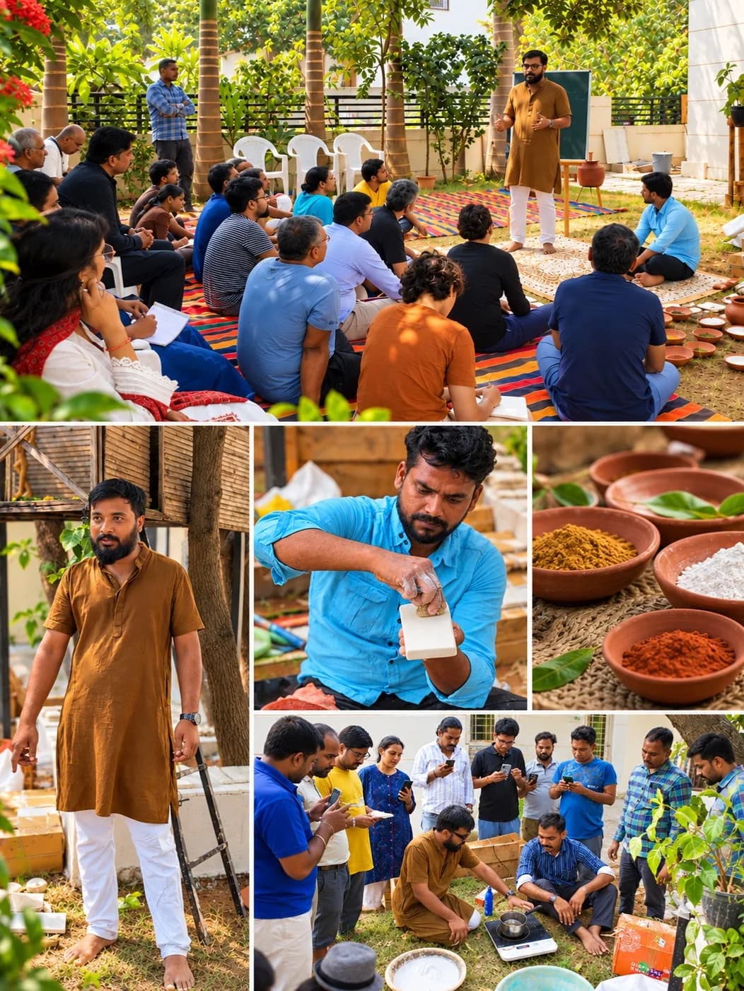 Traditional Lime Finishes 1 day Workshop - Goa - photo 2
